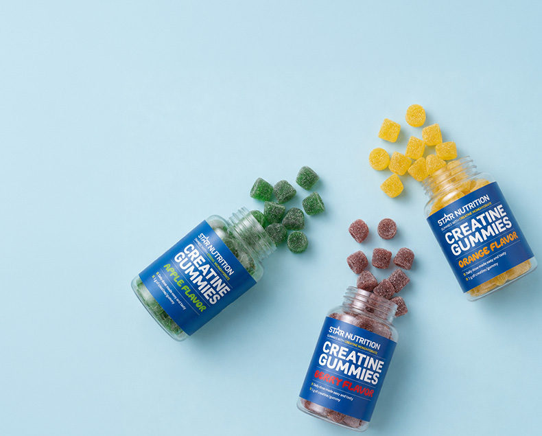 Star Nutrition Creatine gummies.